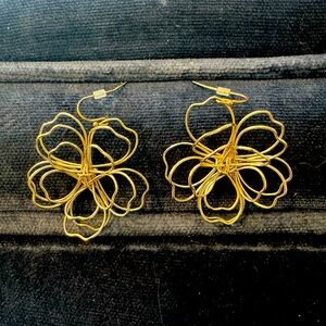 Handmade Gold tone Earrings